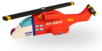 Wooden Sea Rescue Chopper Toy (Larger)
