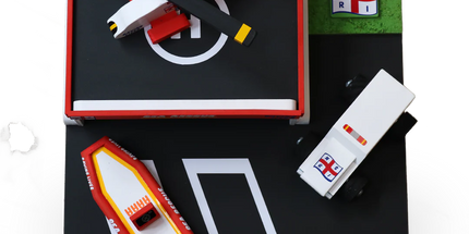 Wooden Sea Rescue Station Toy