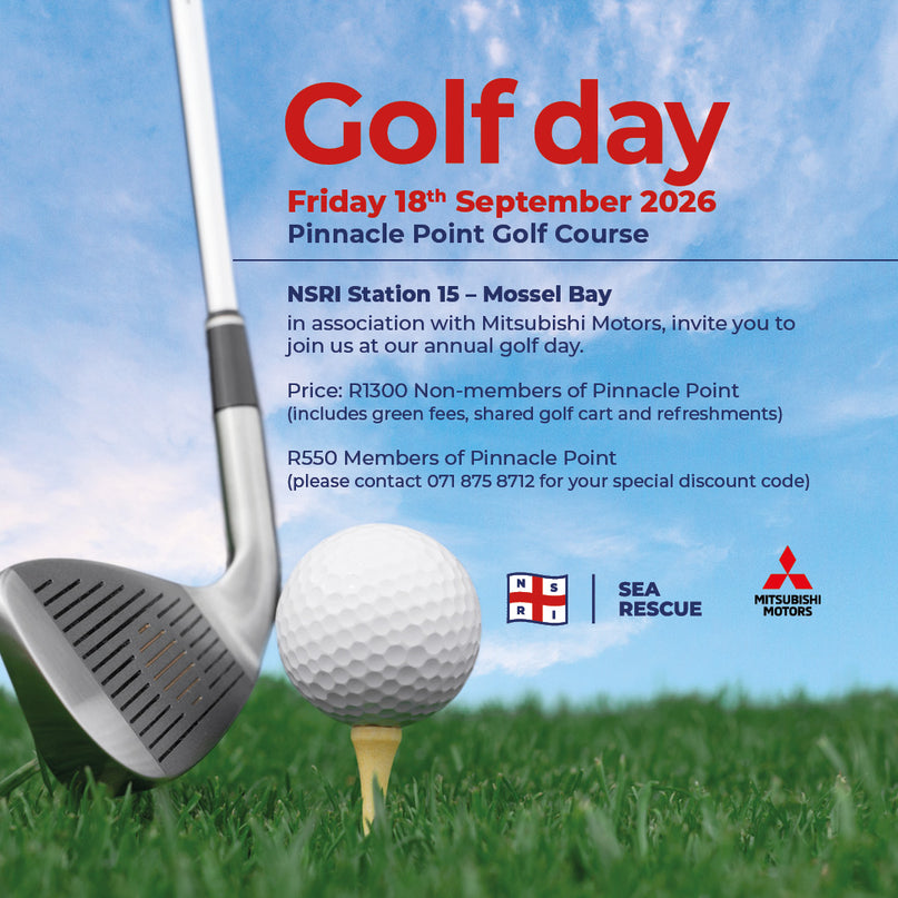 NSRI Mossel Bay golf day supported by Mitsubishi Motors