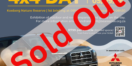 SOLD OUT!! Book your place for 2026 NSRI Melkbosstrand 4x4 Day in association with Mitsubishi