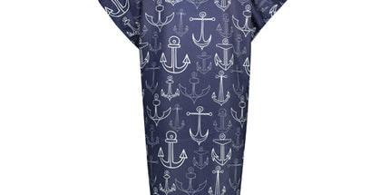 Anchor Poncho Towel