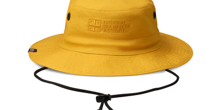 NSRI Rip Stop Wide Brim Hat - Mustard