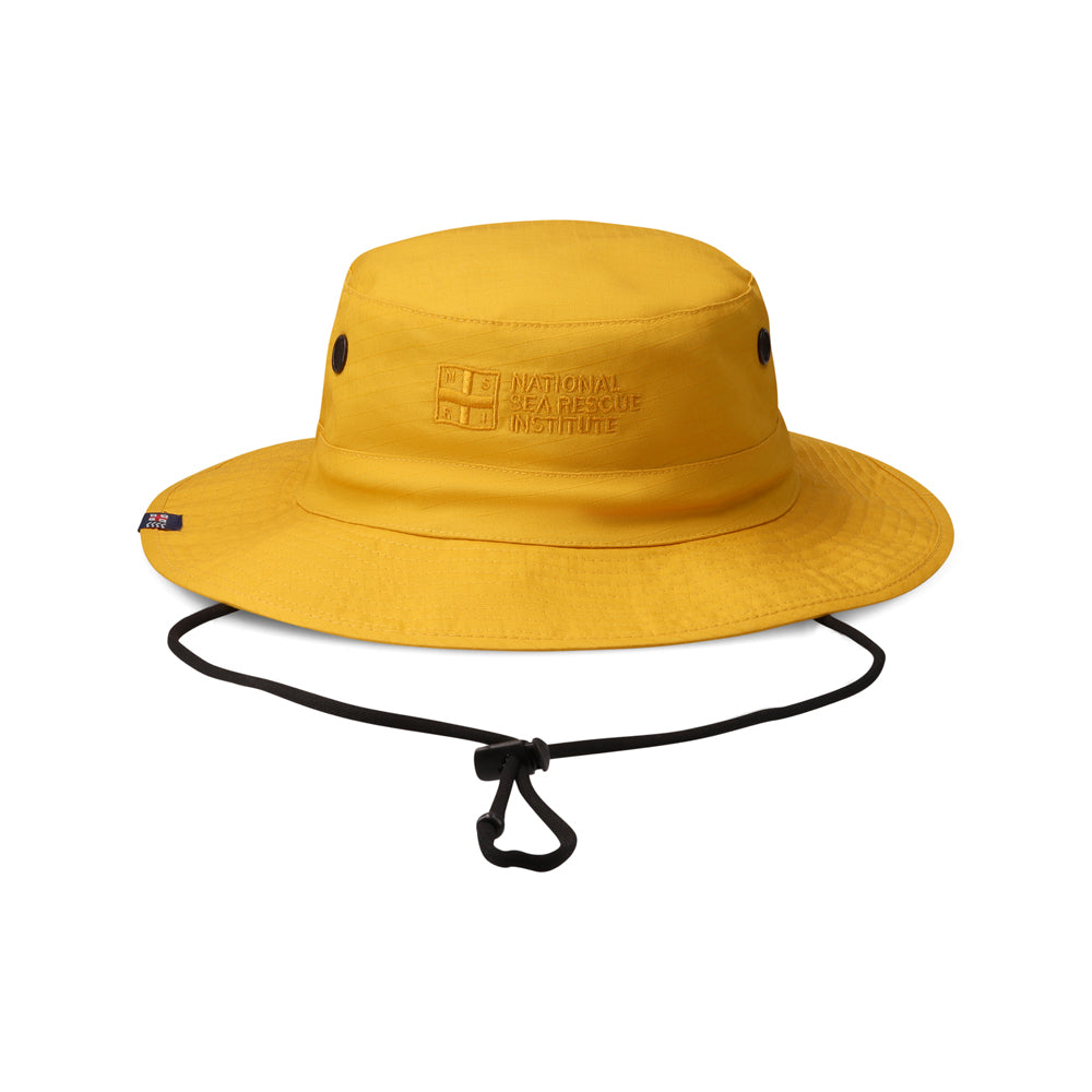 NSRI Rip Stop Wide Brim Hat - Mustard