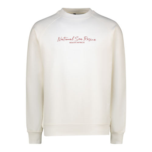 Line Art National Sea Rescue Sweat Shirt - Cream