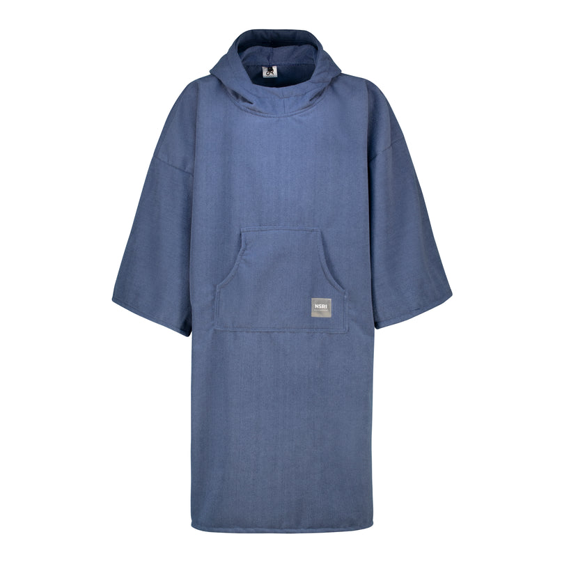 NSRI Adult Plain Blue LS Poncho