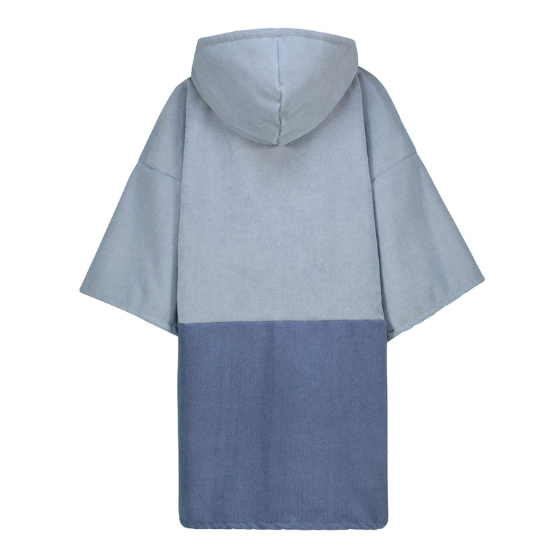 NSRI Kids Colourblock LS XBlue Poncho