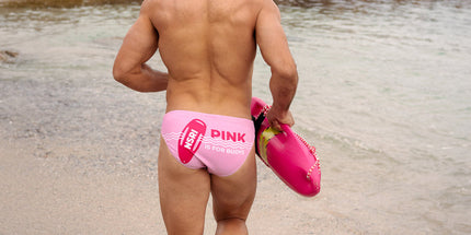 Faffies x NSRI Pink Buoy Swim Brief