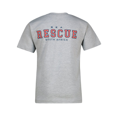 Kids Sea Rescue Vintage Short Sleeve T-Shirt - Grey