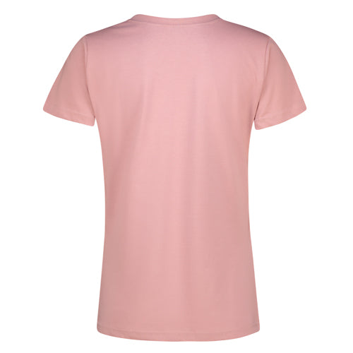 Ladies Half Compass Sea Rescue T-Shirt - Dusty Pink