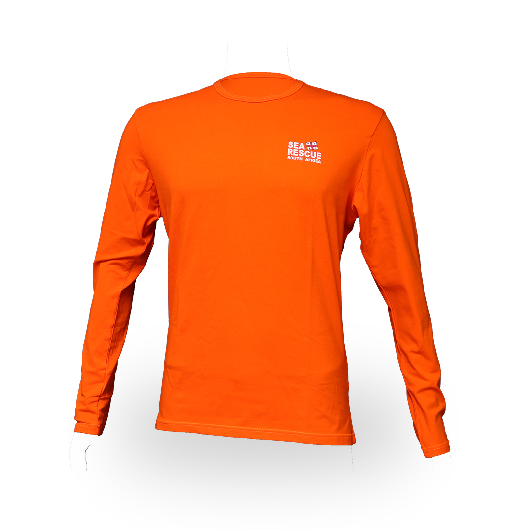 NSRI T-Shirt - Long Sleeve Orange