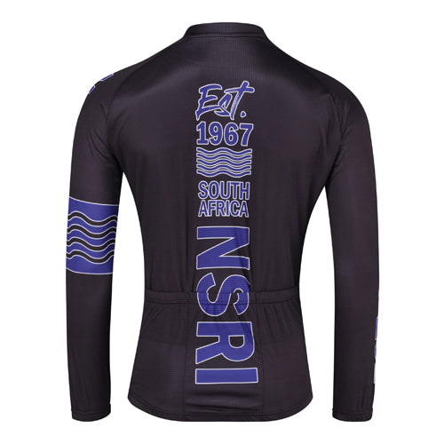 Cycle Jersey Shirts - Long Sleeve Black