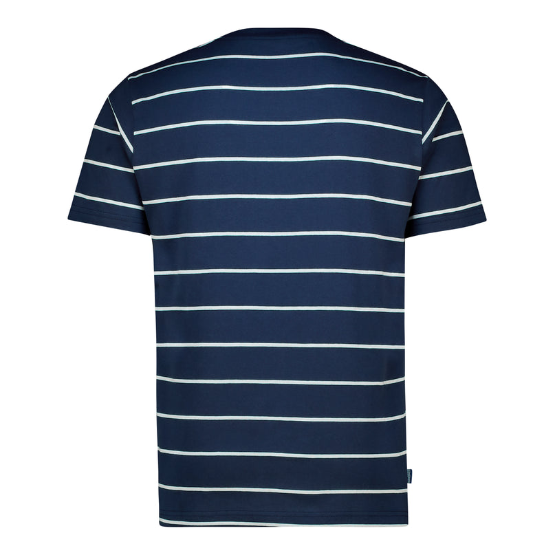 Sea Rescue Stripe Short Sleeve T-Shirt - Navy/Red