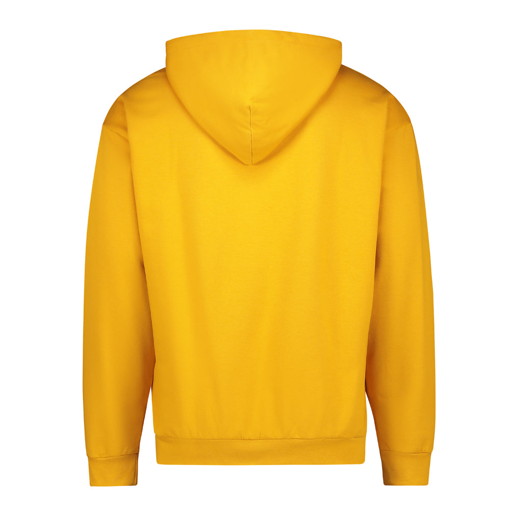 Brushed Fleece Hoodie with NSRI printed logo - Mustard