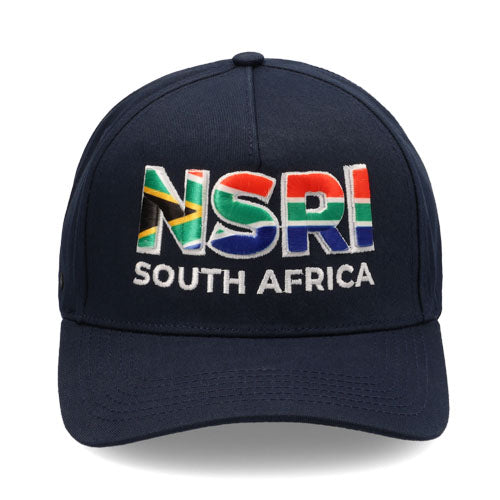 NSRI 3D SA Flag Cap - Navy