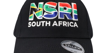 NSRI 3D SA Flag Cap - Black