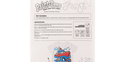 Kids Paint Your Own Sea Rescue SA T-Shirt