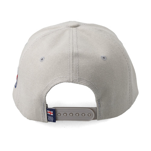 Sea Rescue Cap with NSRI side flag - Heather Grey