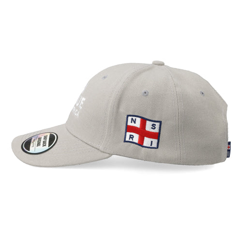 Sea Rescue Cap with NSRI side flag - Heather Grey