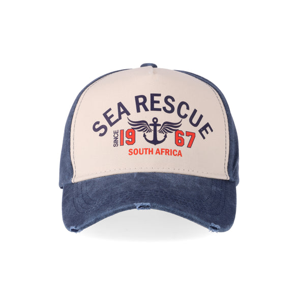 Sea Rescue 1967 Two Tone Cap - Navy