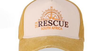 Sea Rescue Compass Two Tone Cap - Mustard