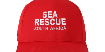 NSRI U - Flex Red/White Cap