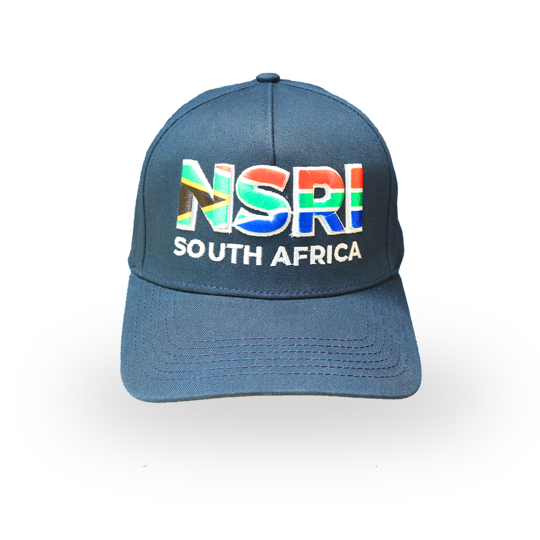 NSRI 3D SA Flag Cap - Navy