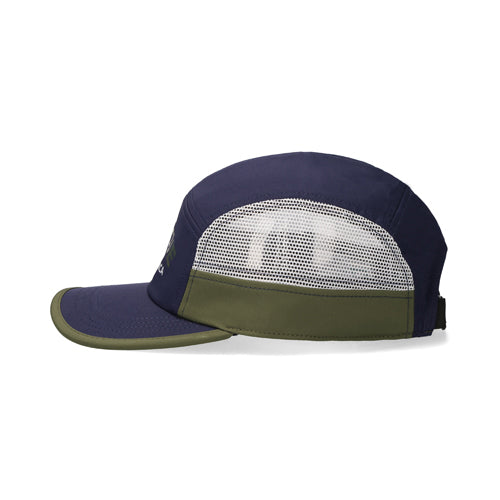 Performance Cap - Navy/Olive & White