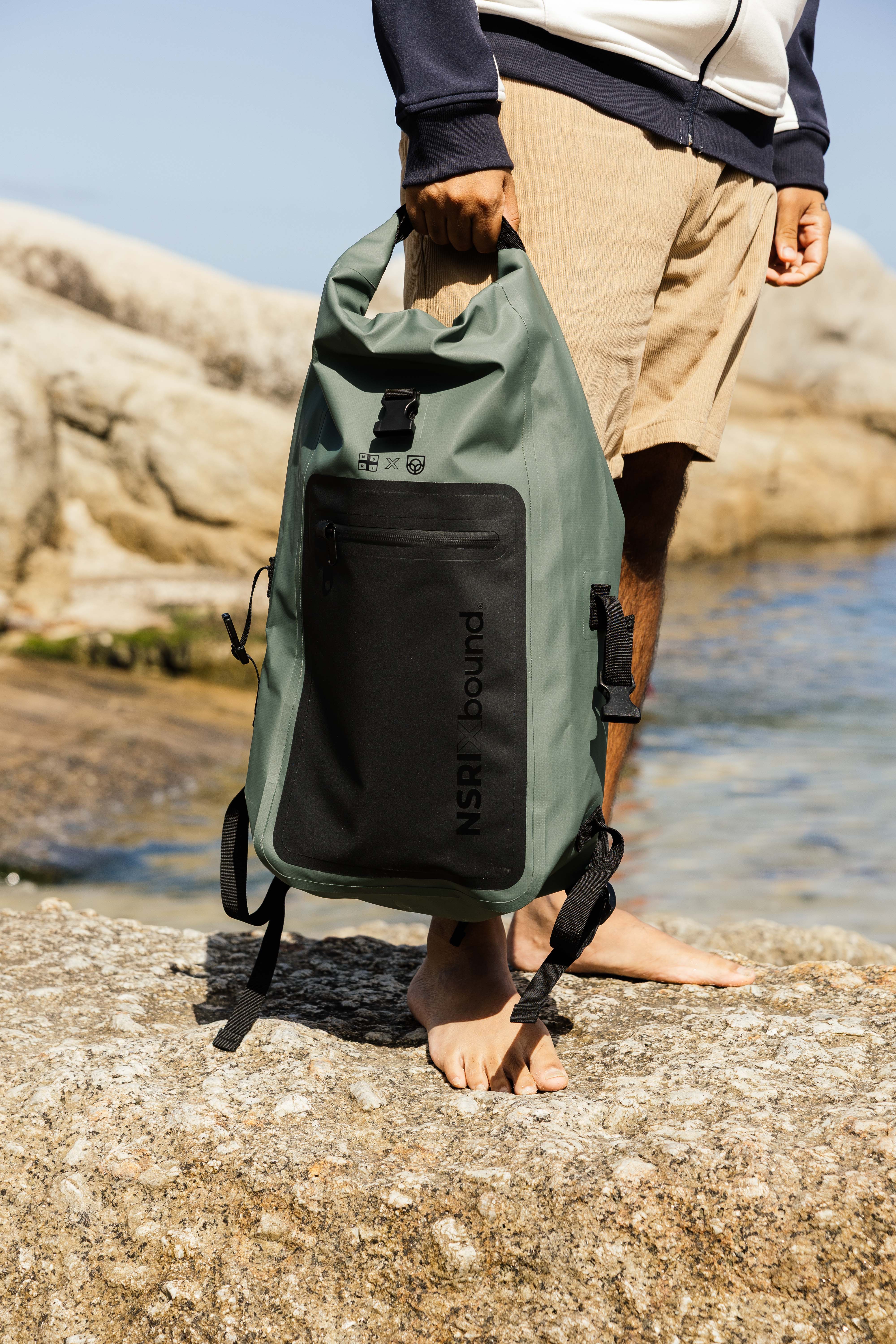 NSRIxbound Waterproof Backpack – National Sea Rescue Institute