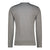 Long Sleeve Tee - Front NSRI South Africa print - Grey Mélange