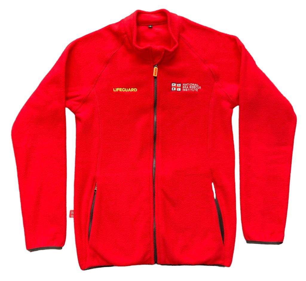 NSRI Lifeguard Red Fleece Jackets 2023