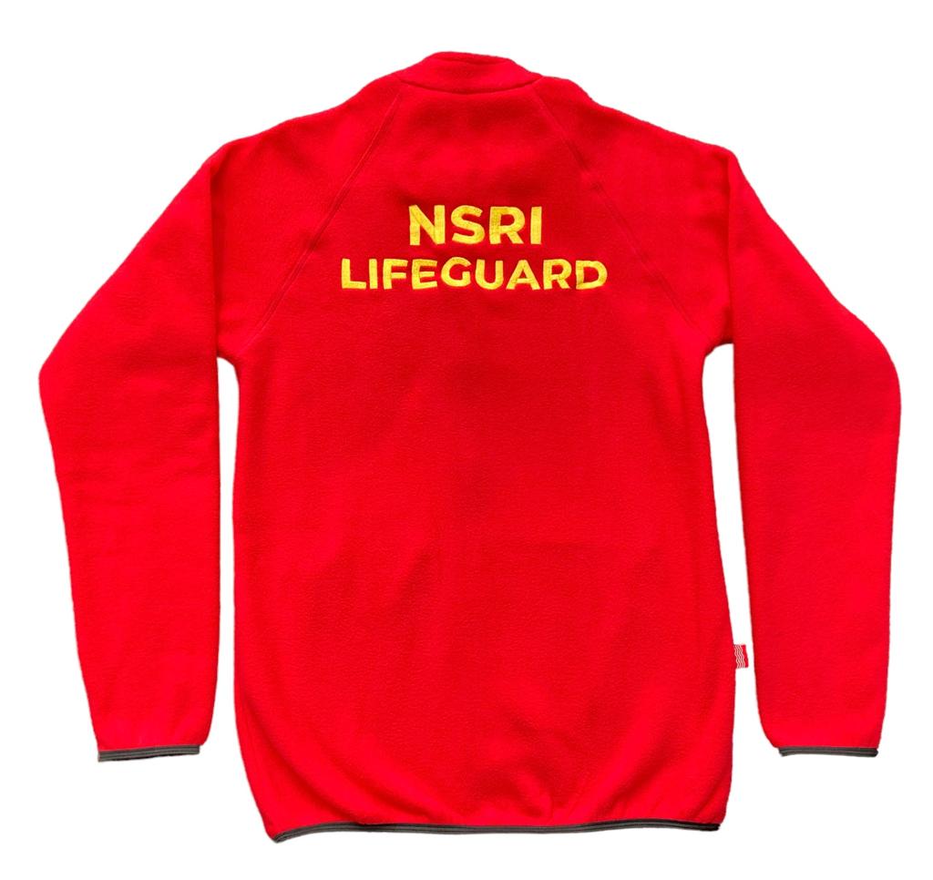 NSRI Lifeguard Red Fleece Jackets 2023 - National Sea Rescue Institute ...