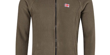 NSRI Flag Full Zip Polar Fleece Jacket Olive