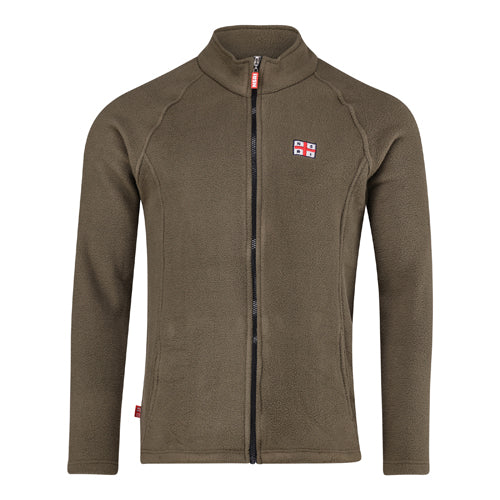 NSRI Flag Full Zip Polar Fleece Jacket Olive