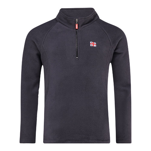 NSRI Flag 1/4 Zip Polar Fleece Jacket Charc