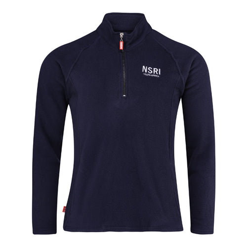 Polar Fleece Jacket - Half Zip - Navy