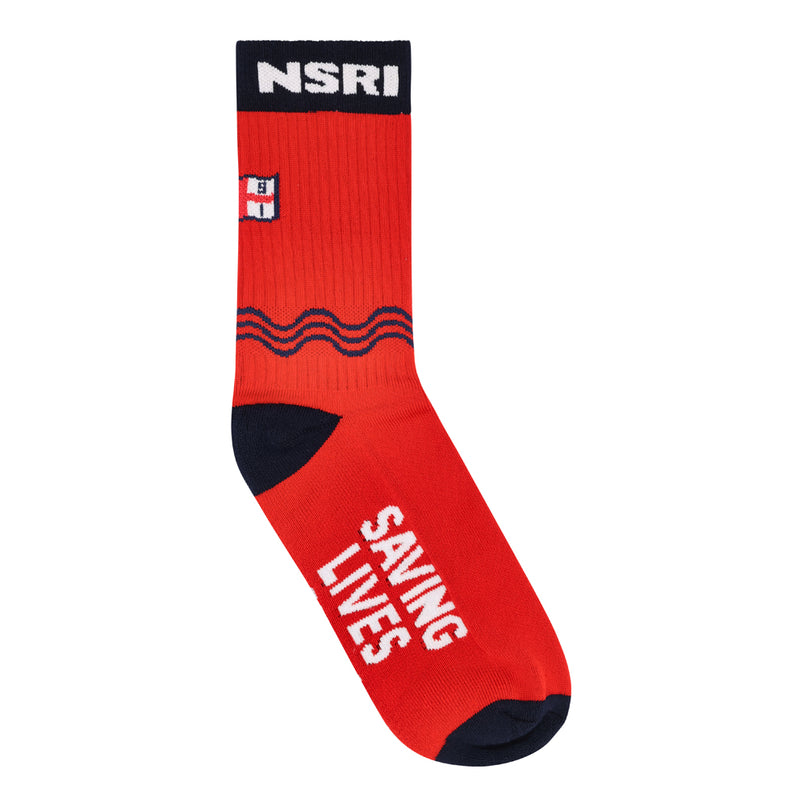 Saving Lives Socks Red