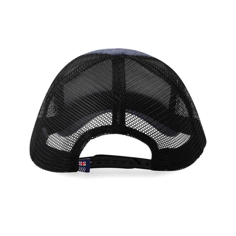 Sea Rescue Mesh Trucker Cap - Navy Melange