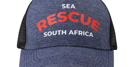 Sea Rescue Mesh Trucker Cap - Navy Melange