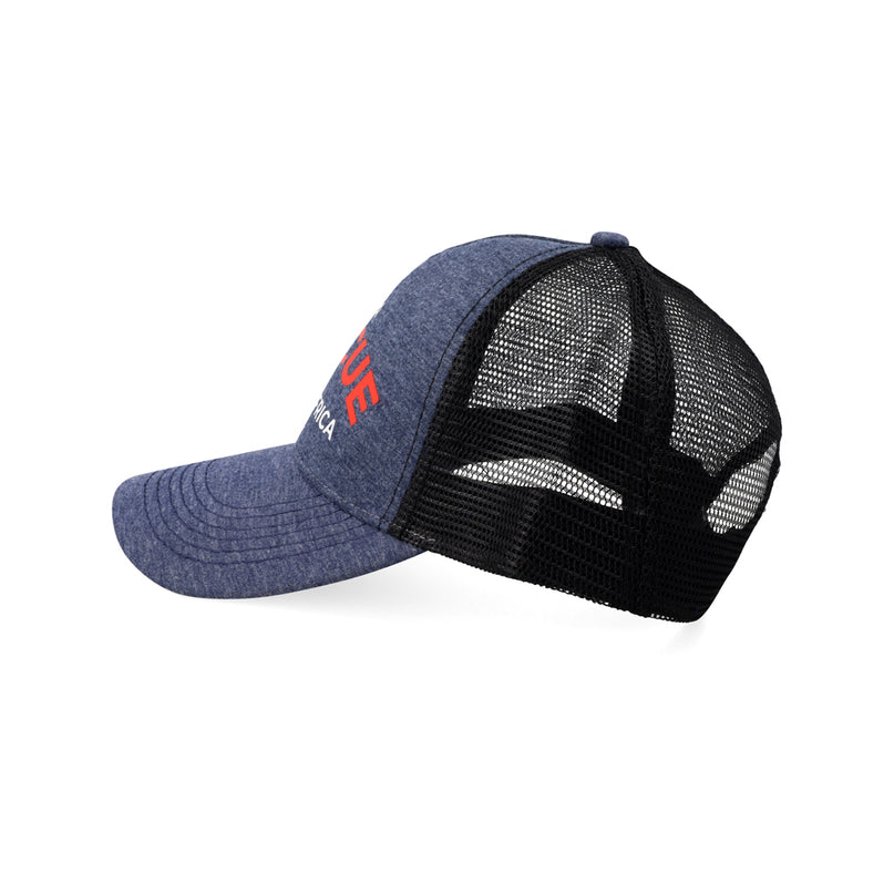 Sea Rescue Mesh Trucker Cap - Navy Melange