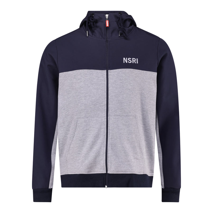 Soft Shell Combo Jacket - Navy / Grey Melange