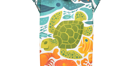 Kids Sea Creatures Poncho