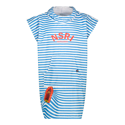 Kids Stripe Boat Poncho