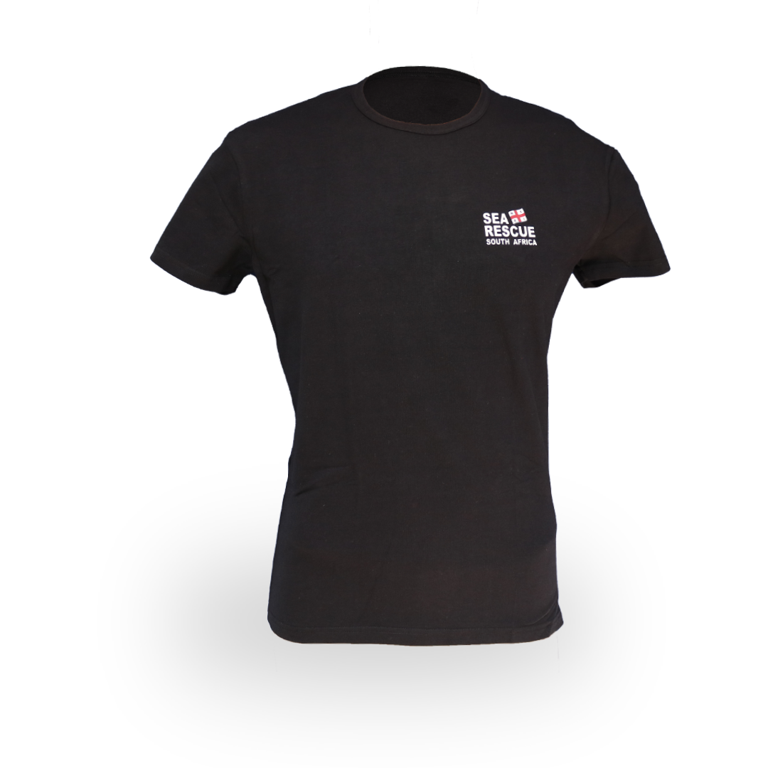 NSRI T-Shirt - Short Sleeve Black
