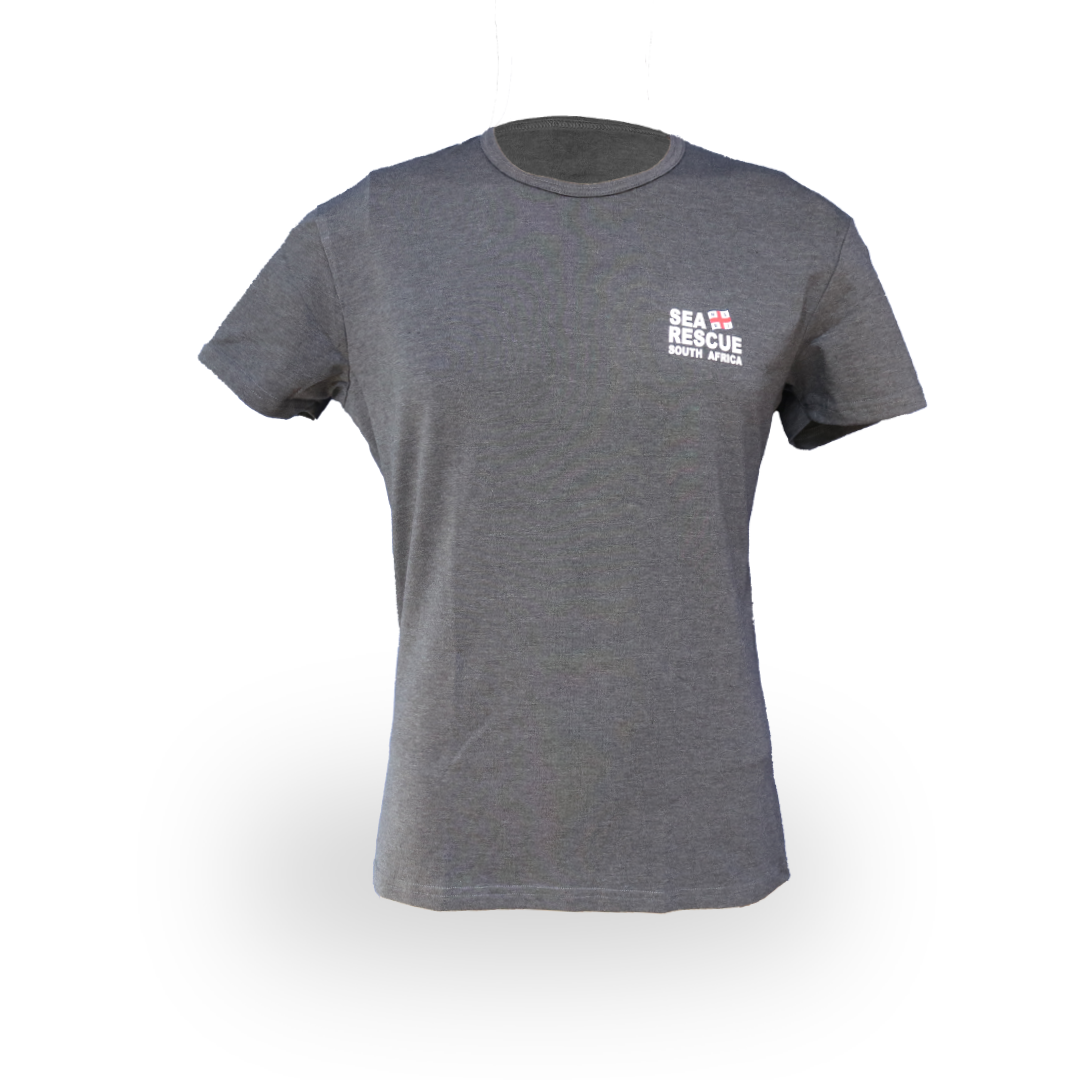 NSRI T-Shirt - Short Sleeve Charcoal