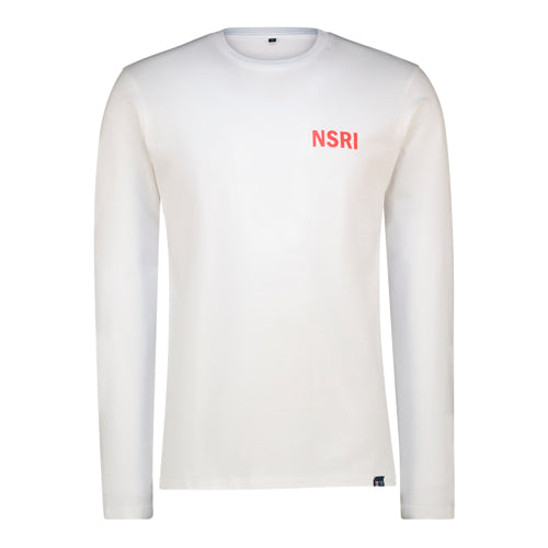 Sea Rescue Wave Long Sleeve T-Shirt - White