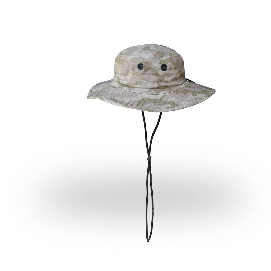 NSRI Light Camo Rip Stop Wide Brim Hat Camo Light National Sea