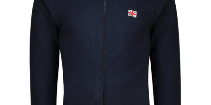 NSRI Flag Full Zip Polar Fleece Jacket Navy