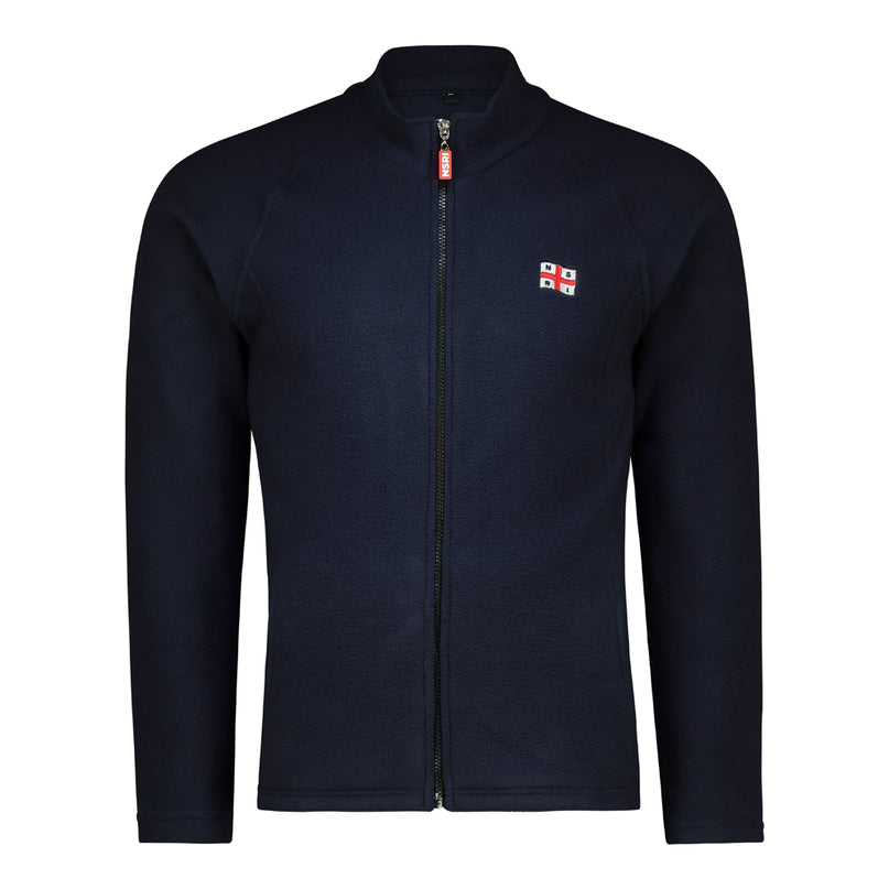 NSRI Flag Full Zip Polar Fleece Jacket Navy