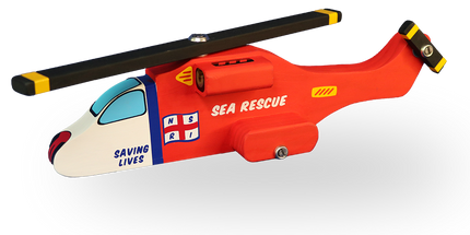 NSRI Wooden Toy Sea Rescue Puma Chopper (large)