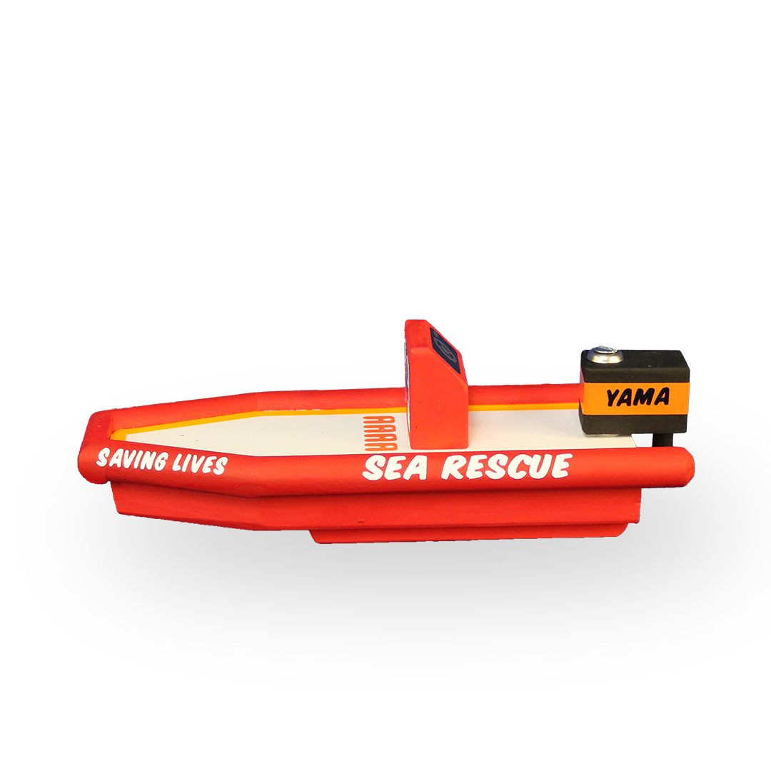 NSRI Wooden Toy Sea Rescue Boat